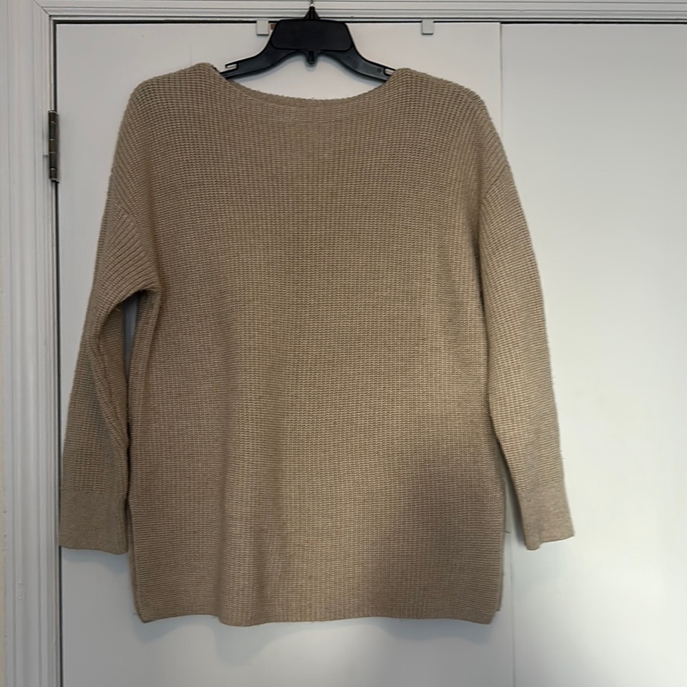 Loft sz XL Brown Shaker Knit Sweater